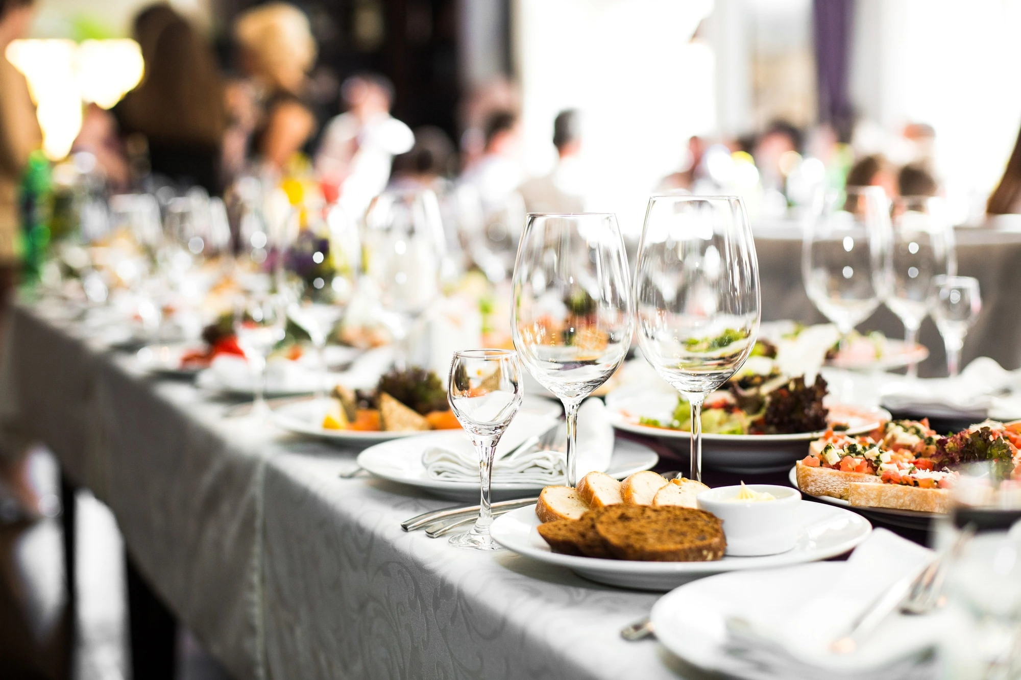 elegant wedding caterer